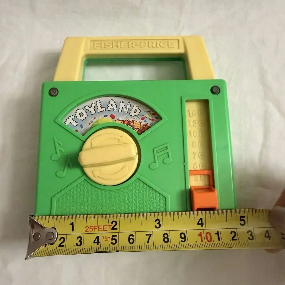 Vintage Fisher Price Toyland Music Box 795 Musical Toy USA Japan